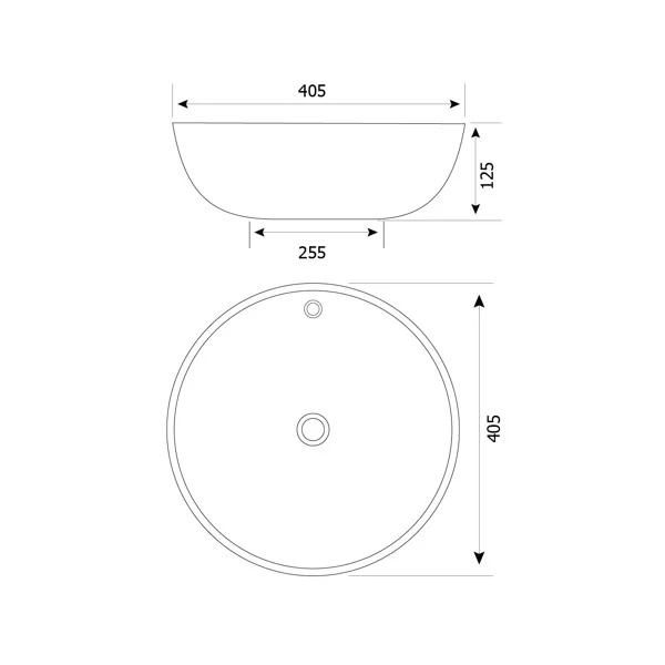 Lavabo đặt bàn đá C305