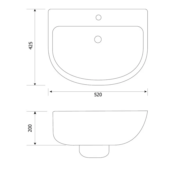 Countertop Sink C315