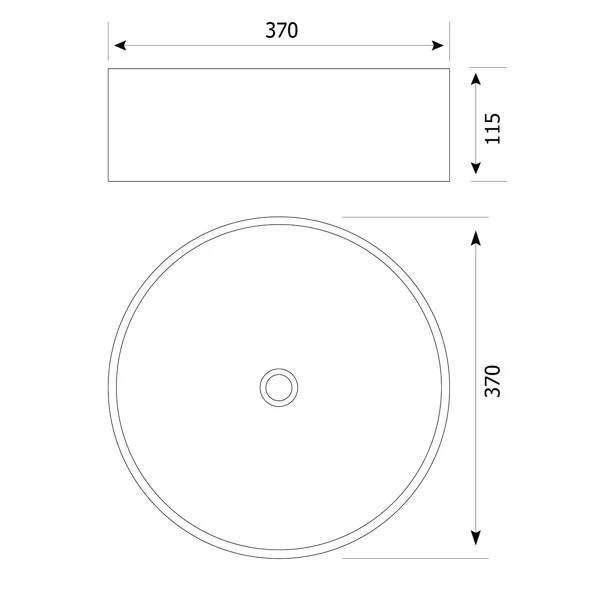 Countertop Sink C415