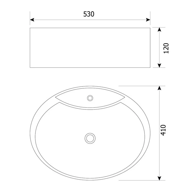 Countertop Sink C420 HC Porcelain Manufacturer in Vietnam