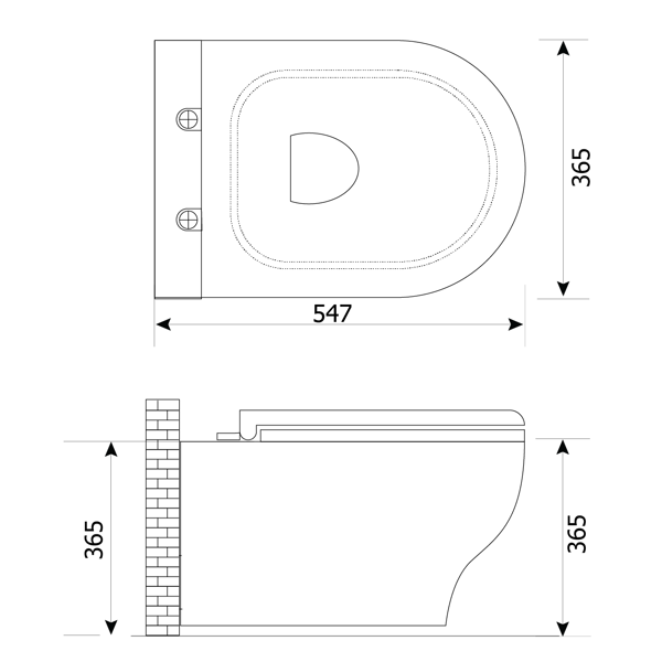 kích thước bồn cầu hảo cảnh Ct02