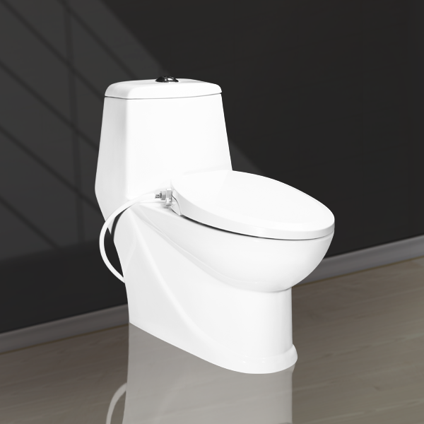 Manual Lid One Piece Toilet V1003