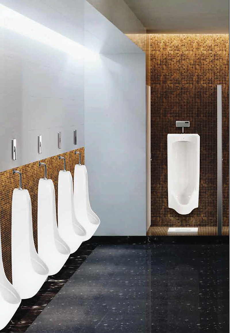 Smart sensor male urinals